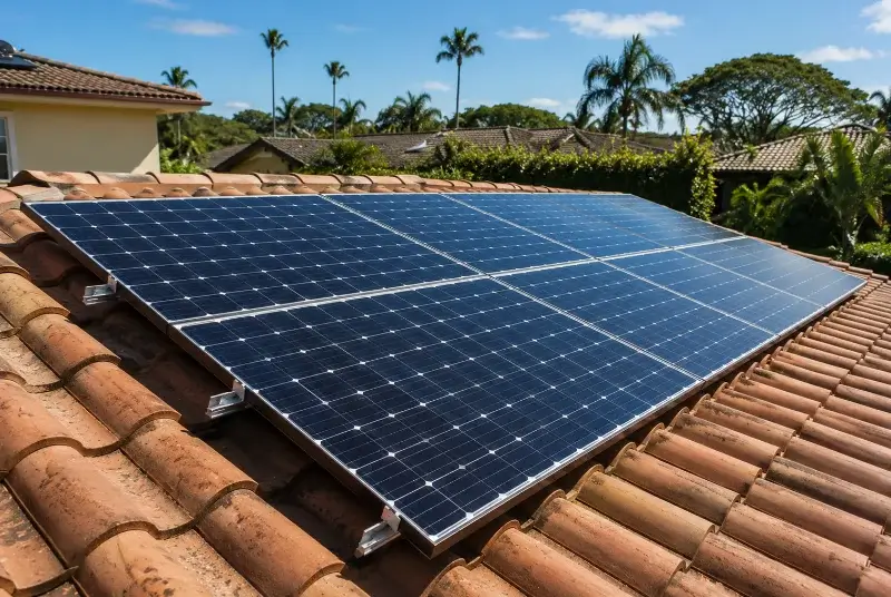 Installation de panneaux solaires à Carnoules